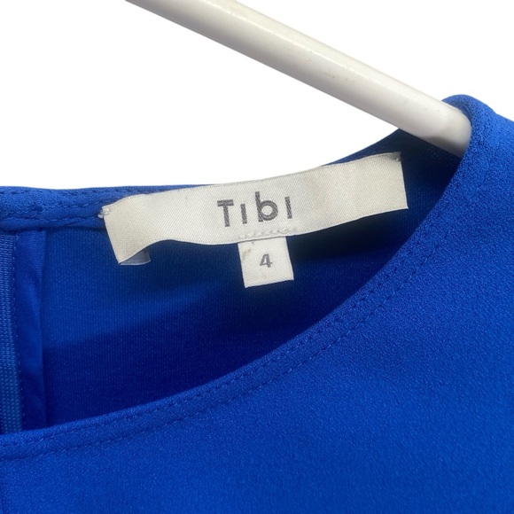 Women’s Tibi Structured Blouse in Blue. Size 4. - Picture 5 of 13